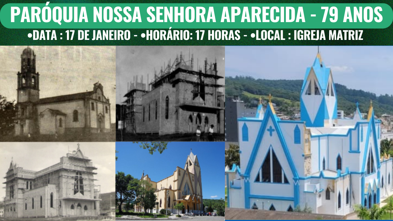 Paróquia de Siderópolis 79 anos