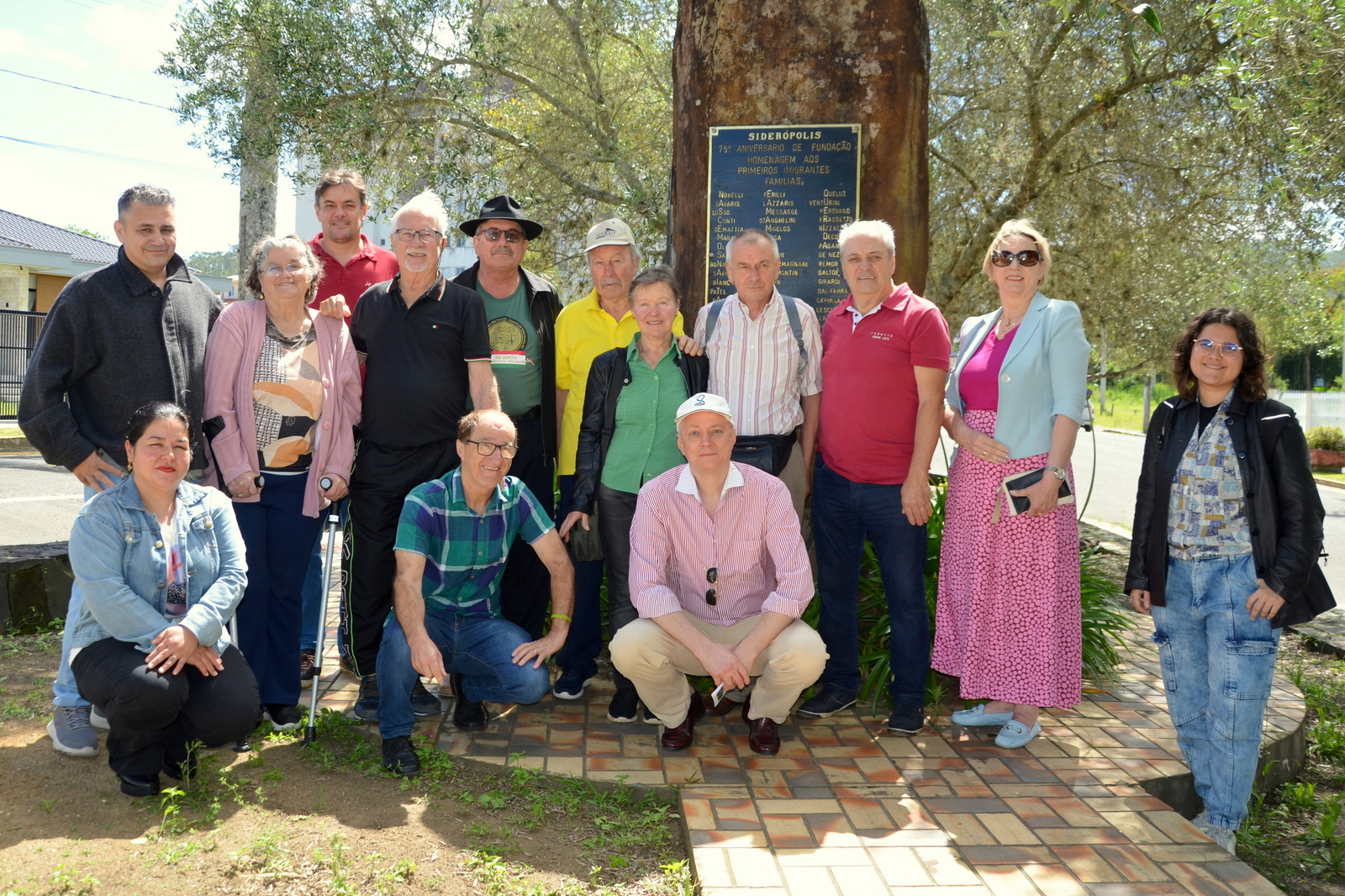 Comitiva italiana visita Siderópolis para celebrar laços culturais